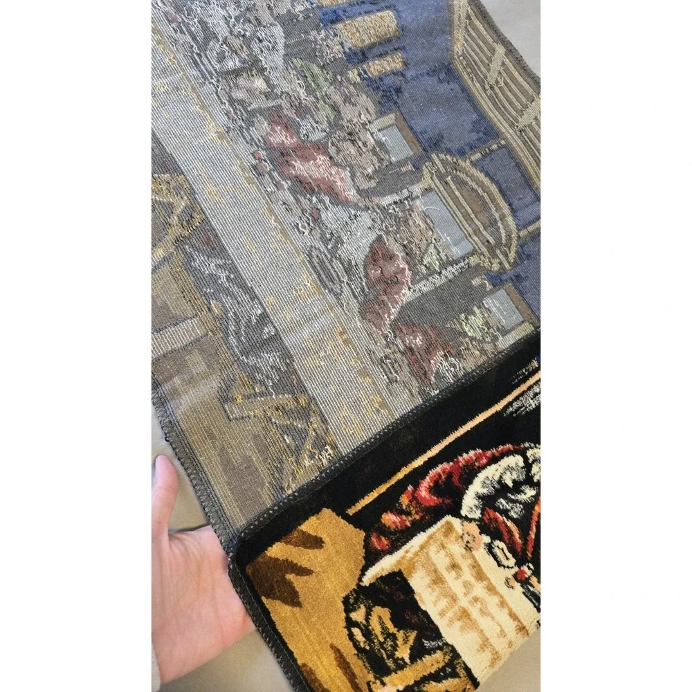 Last Supper Vintage‎ Woven Wall Art Tapestry Table Runner 37.5x19.5 Religious